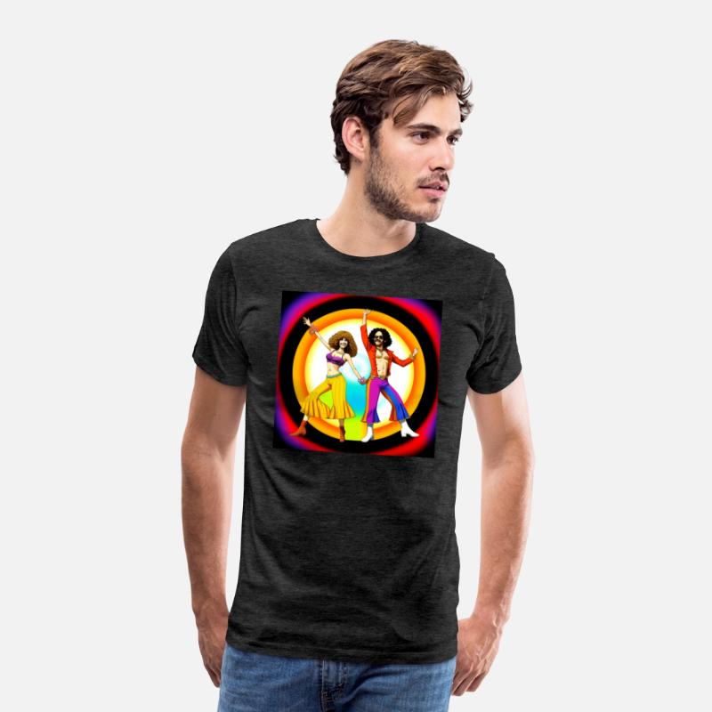 Groovy Hippie Couple Dance