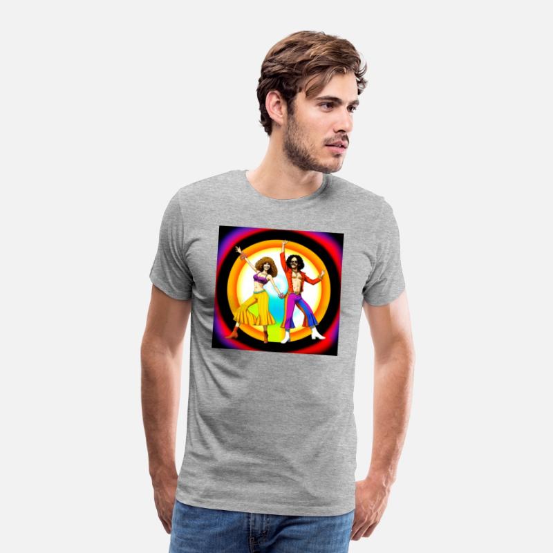 Groovy Hippie Couple Dance