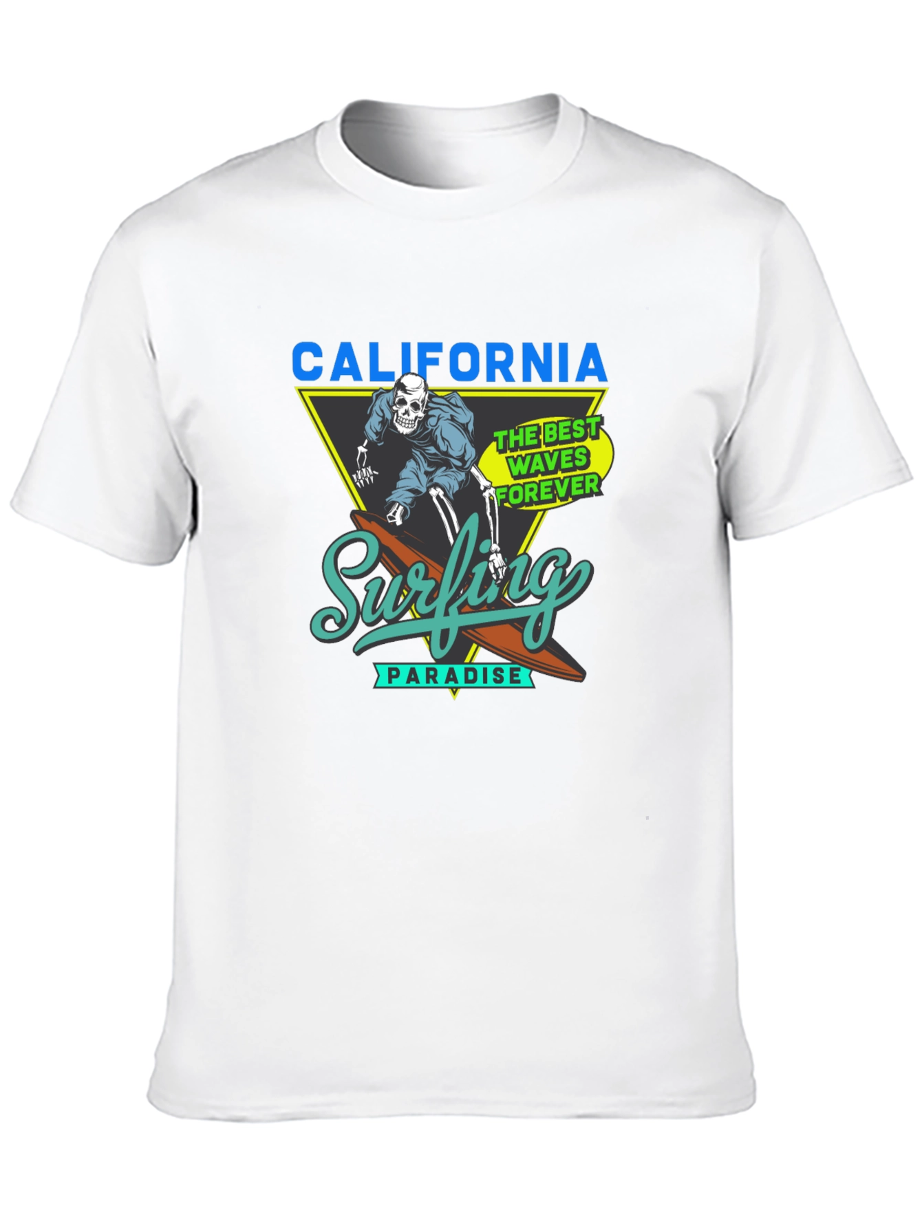 California Surfing Paradise Graphic Tee