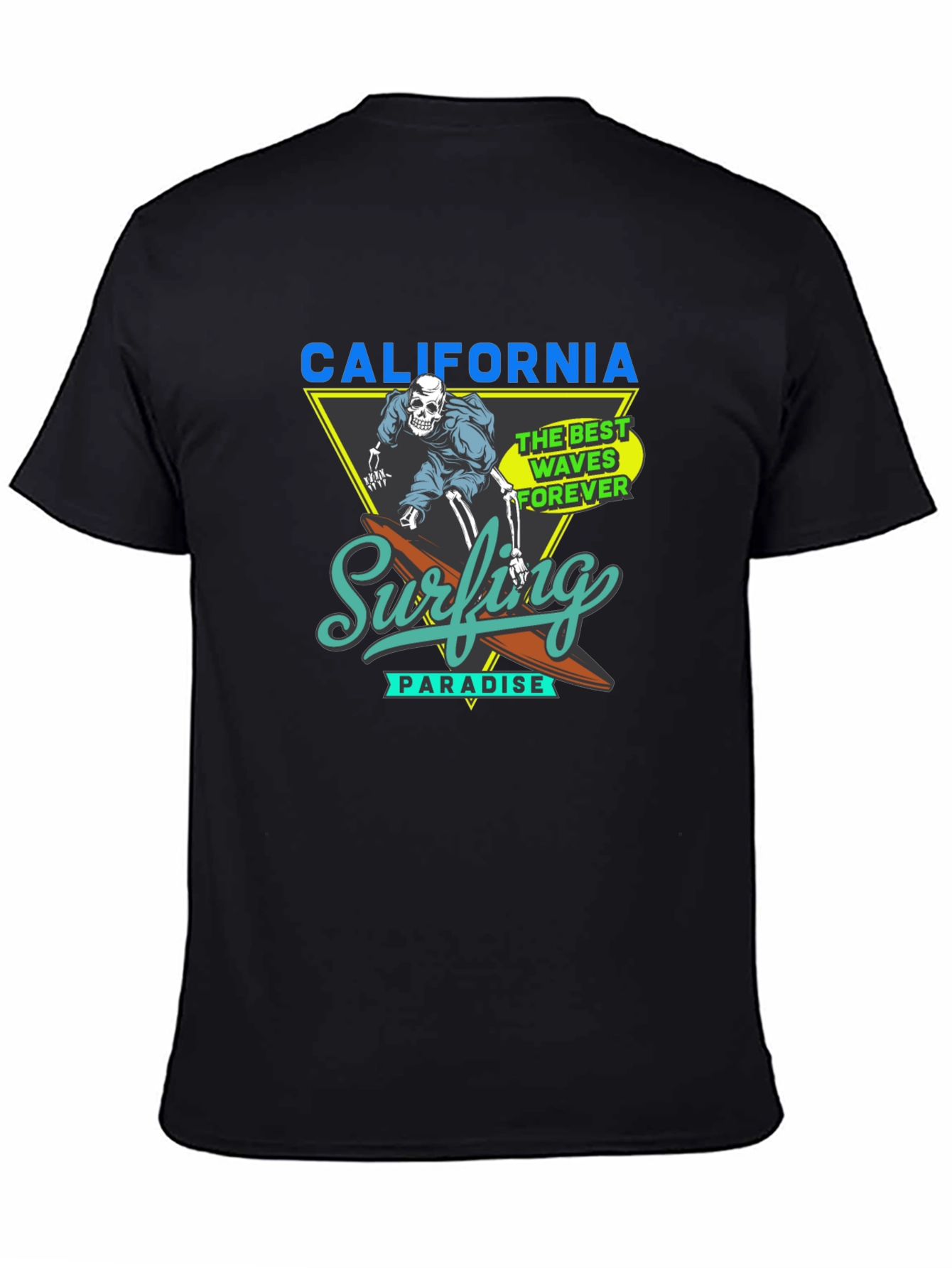 California Surfing Paradise Graphic Tee