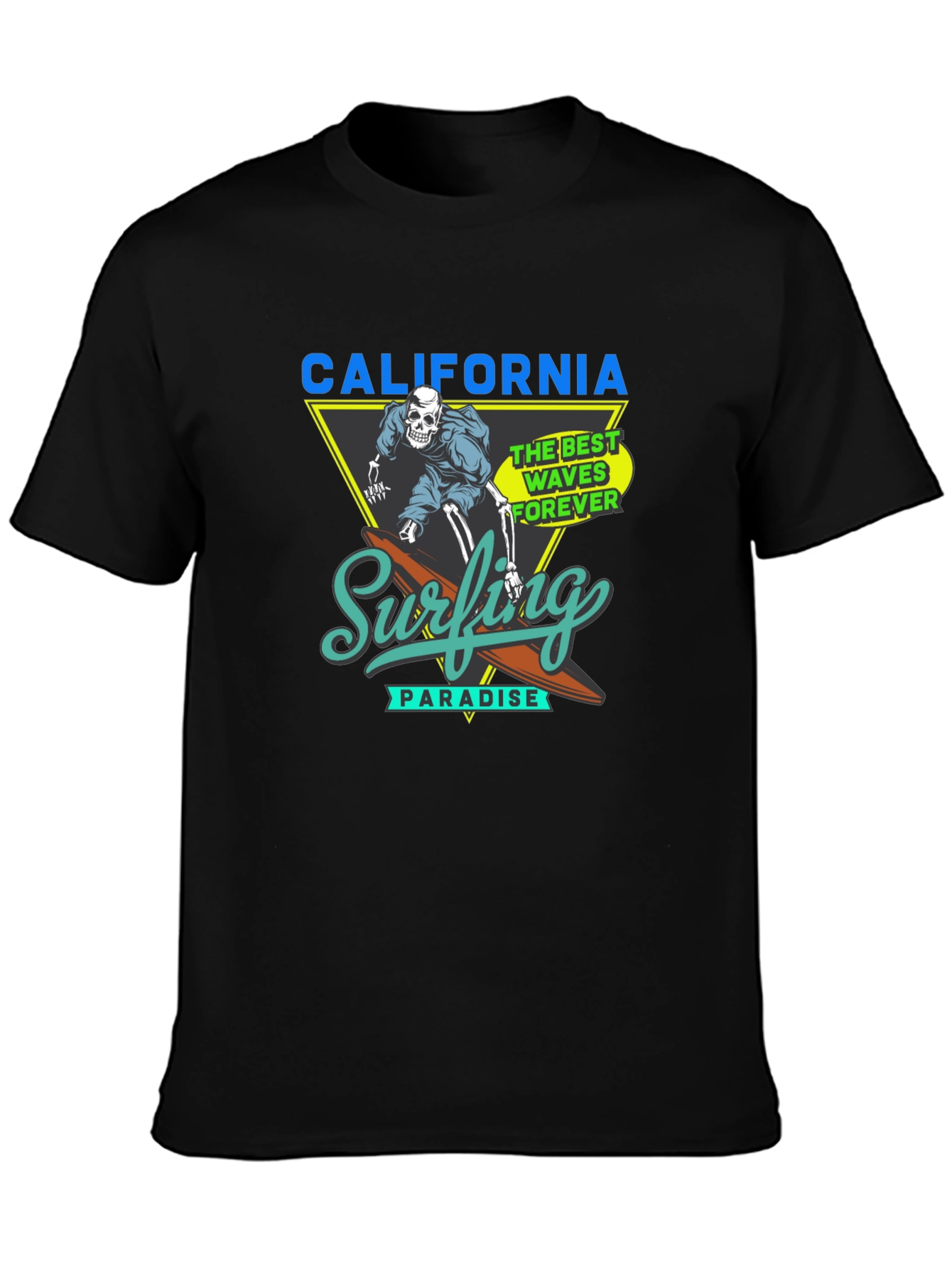 California Surfing Paradise Graphic Tee