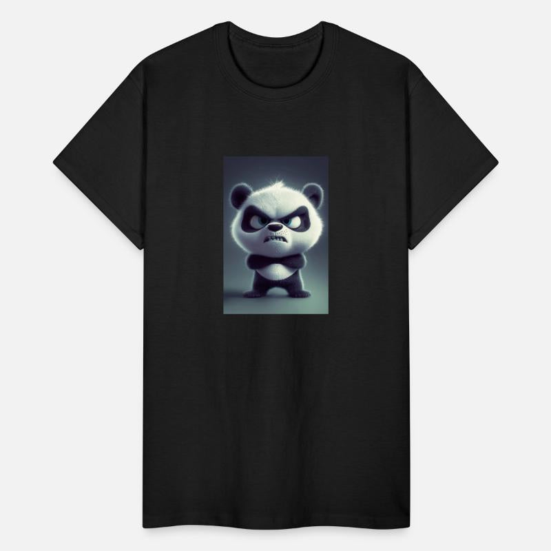 Grumpy Cartoon Panda Mood