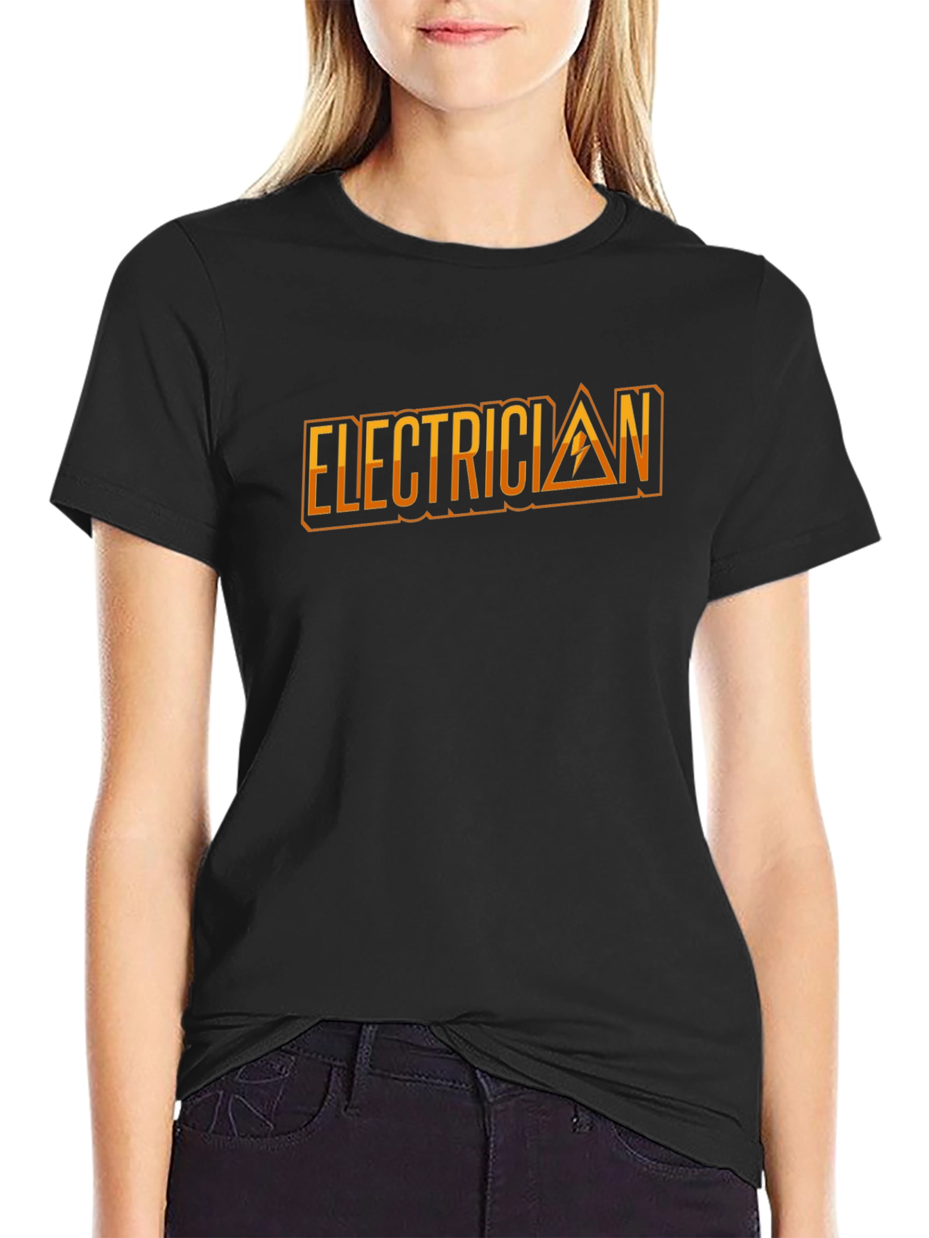 Electrician Black T-Shirt