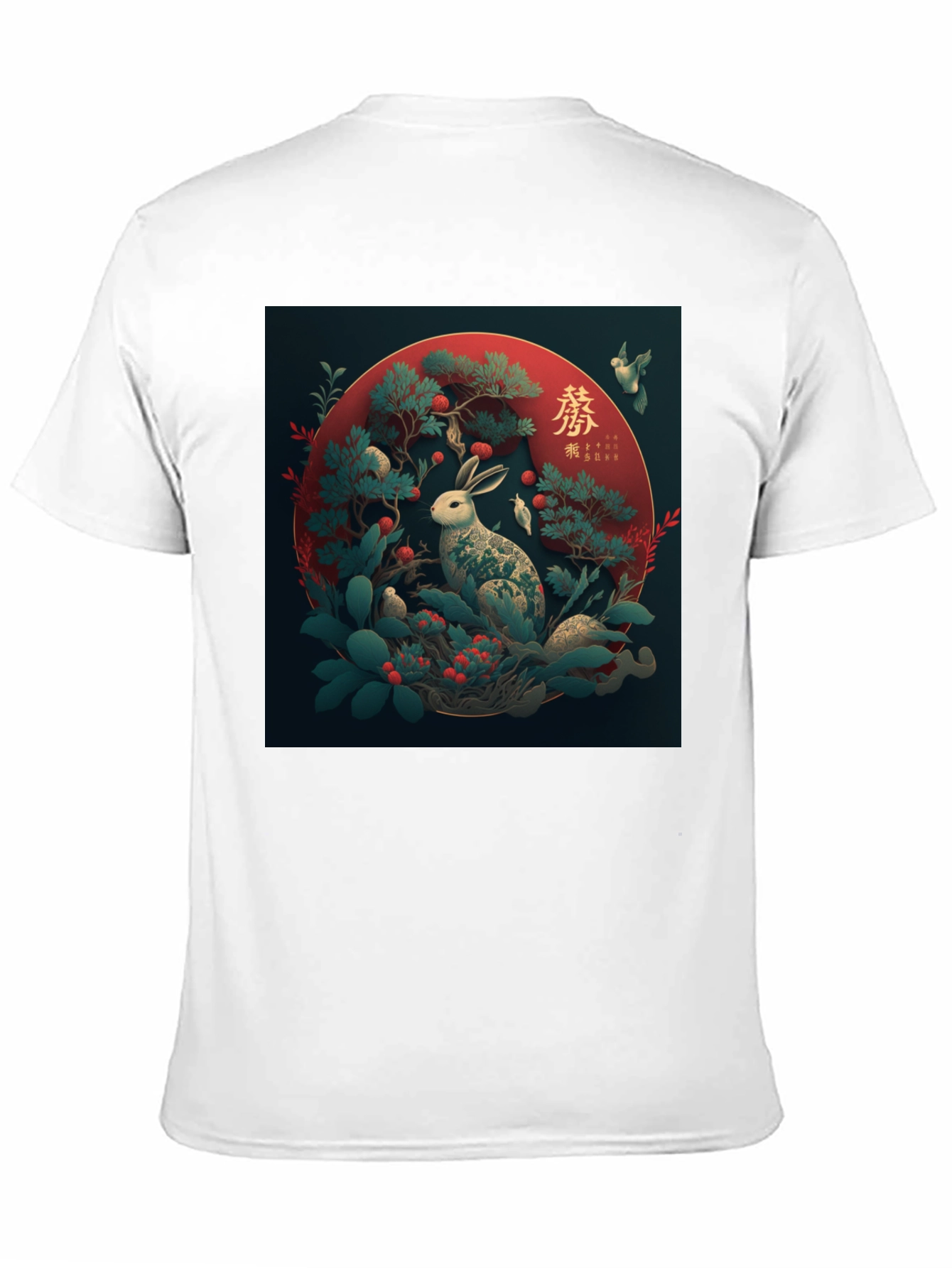 Rabbit Art Graphic Tee