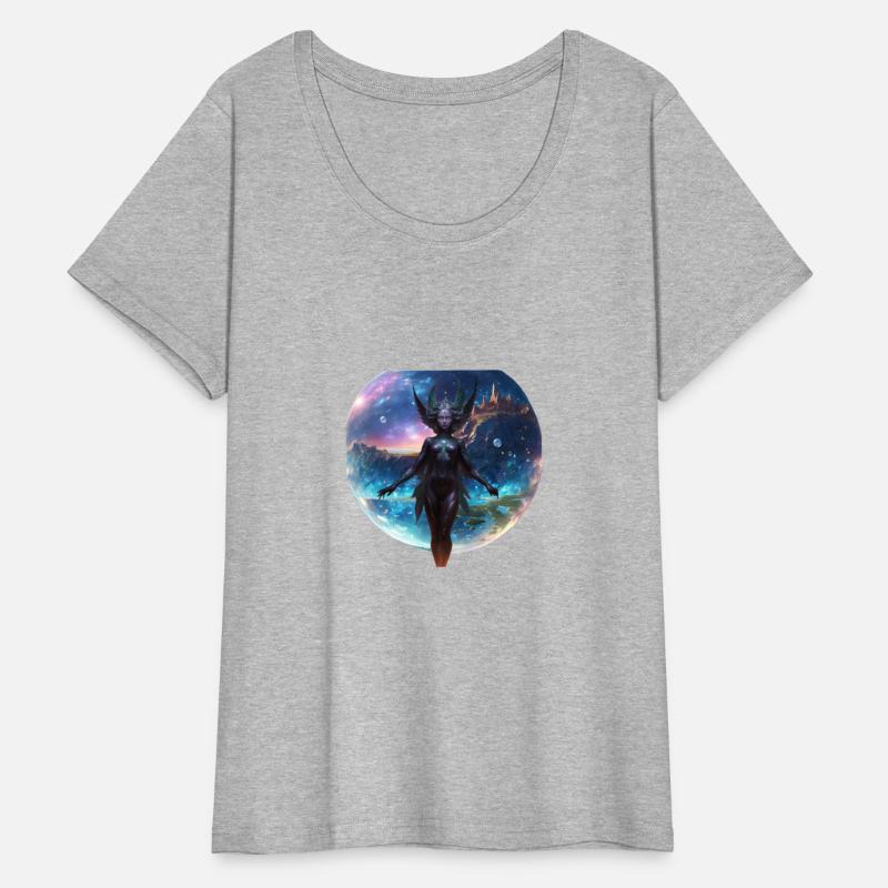 Guardian of Galaxy in her hidden crystal world
