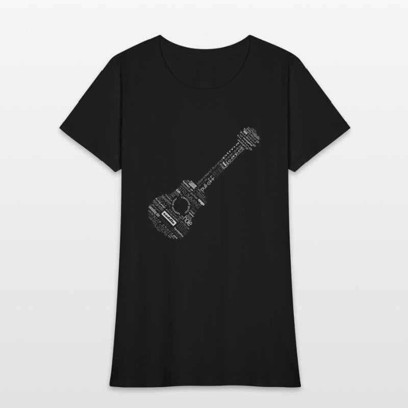 Guitar made of words