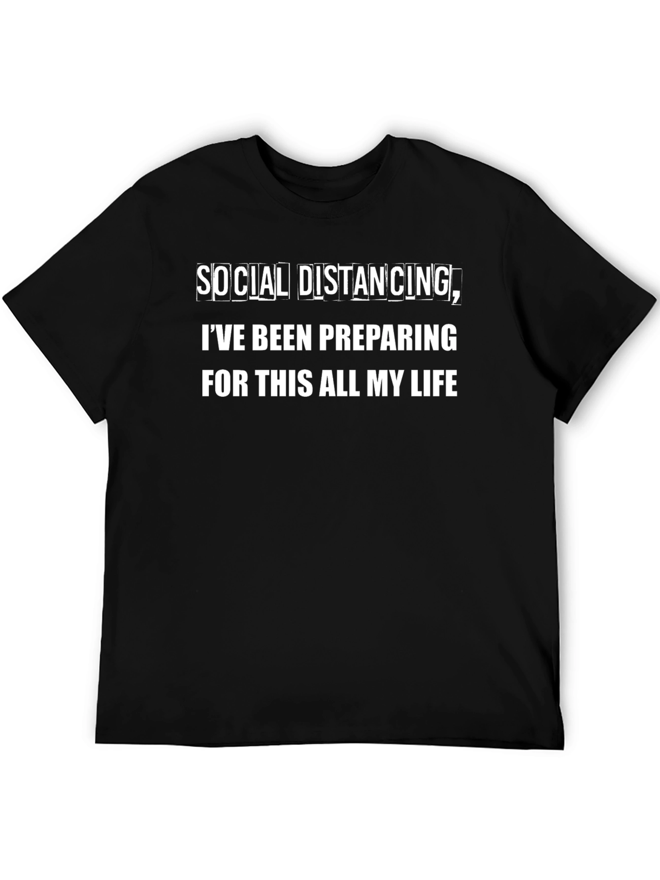 Social Distancing Humor T-Shirt