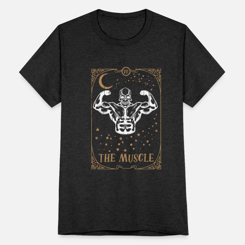 Gym Tarot Card Occult Club Gothic Muscle Workout