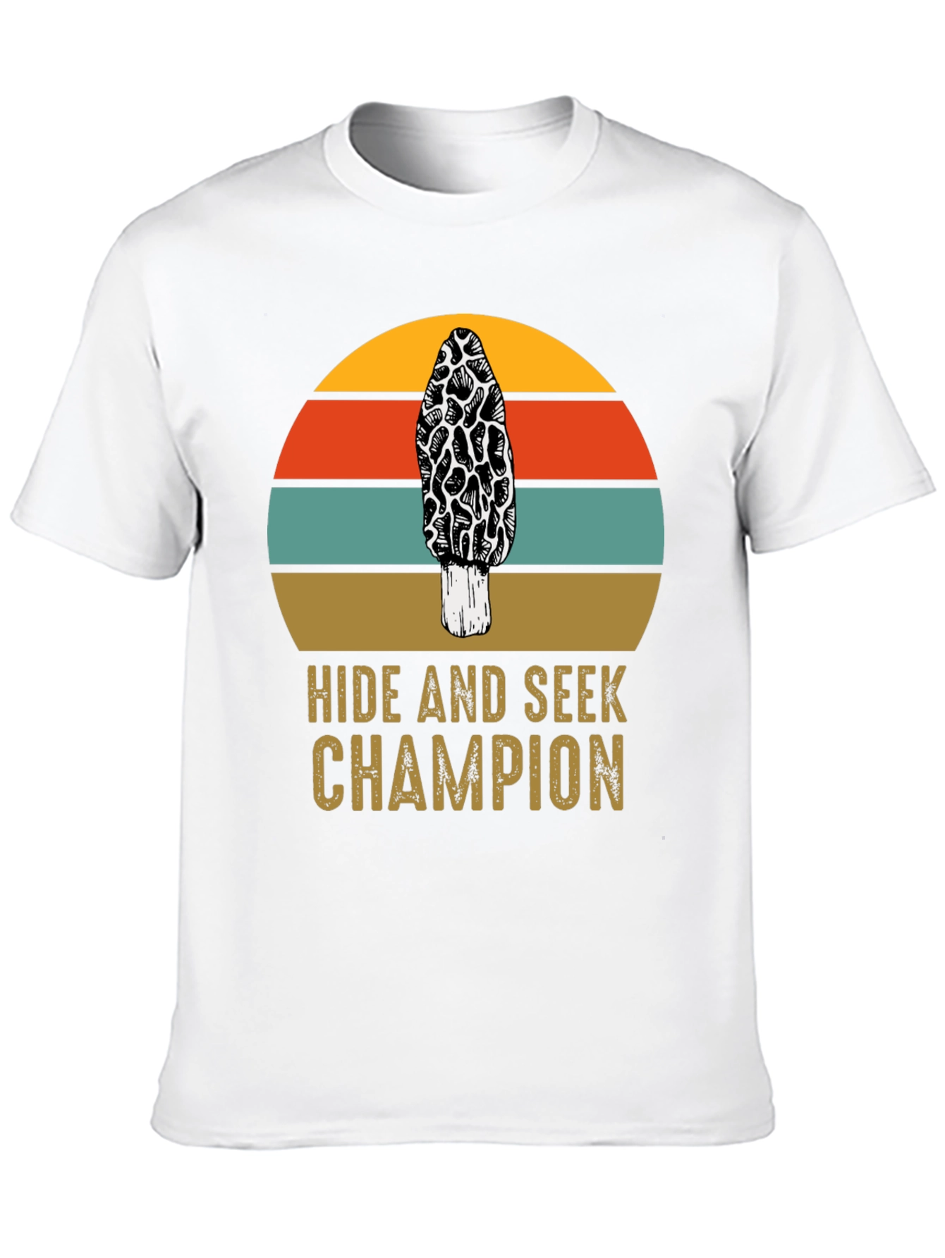 Hide and Seek Champion Morel Mushroom Graphic Tee