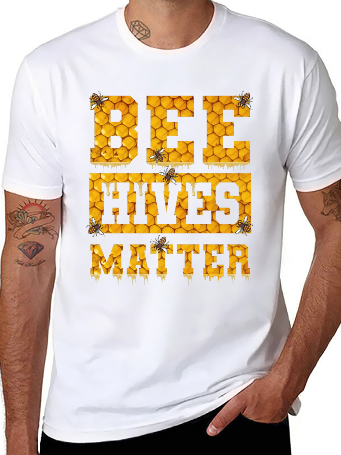 Bee Hives Matter Graphic Tee