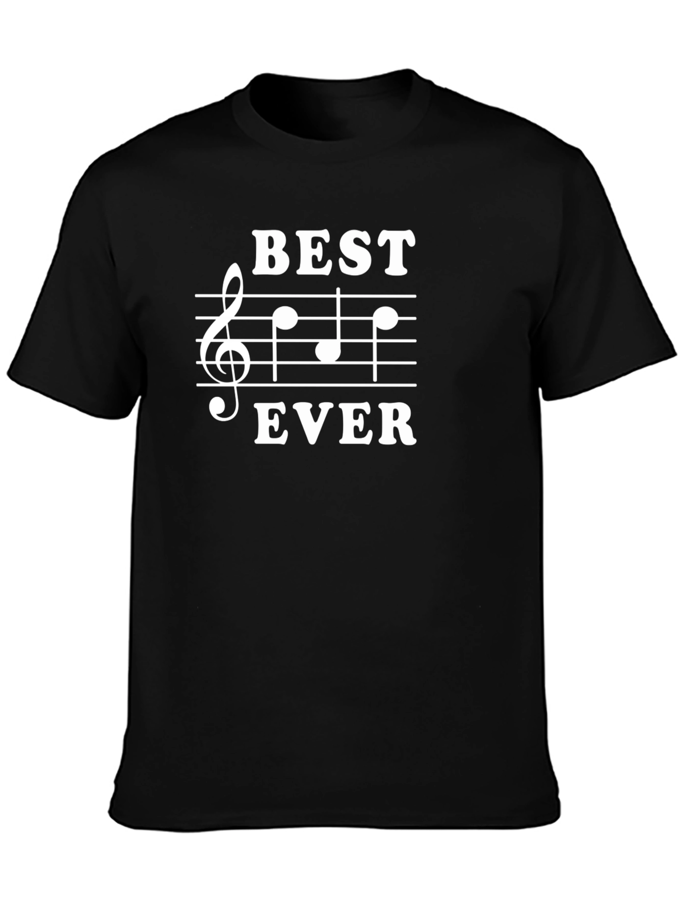 Best Ever Music Note T-Shirt