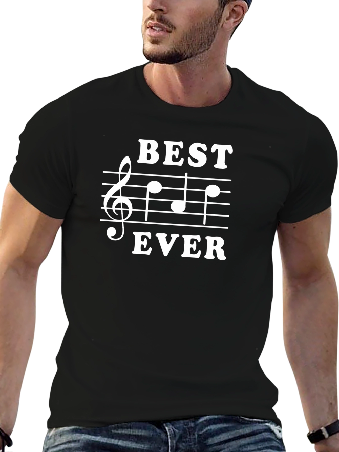 Best Ever Music Note T-Shirt