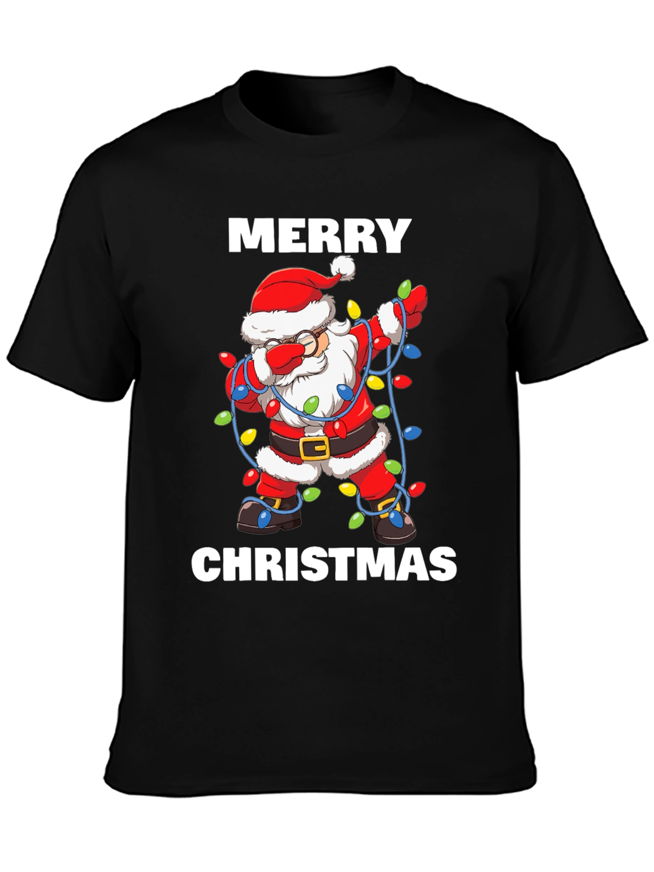 Merry Christmas Dabbing Santa T-Shirt