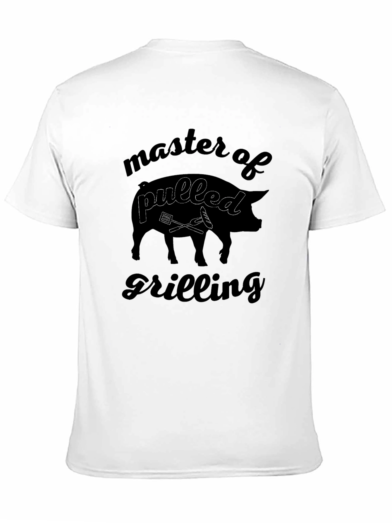 Master of Pulled Grilling Black T-Shirt