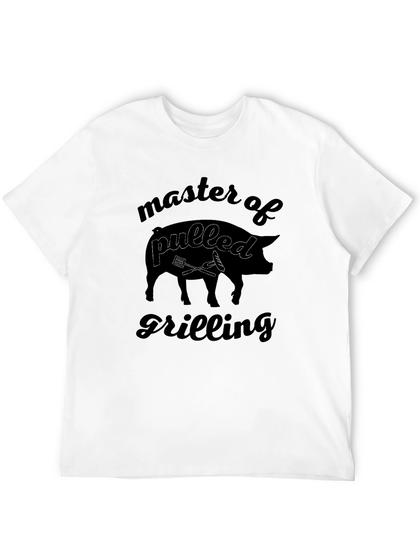 Master of Pulled Grilling Black T-Shirt