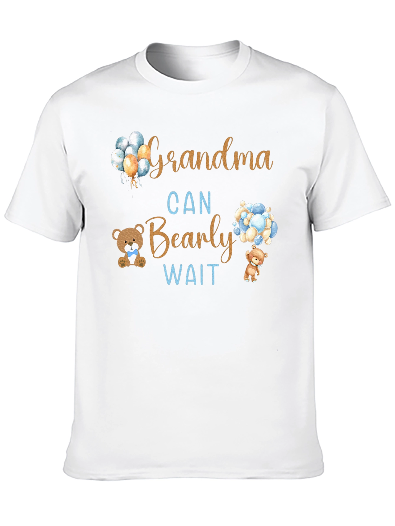 Grandma Can Bearly Wait T-Shirt