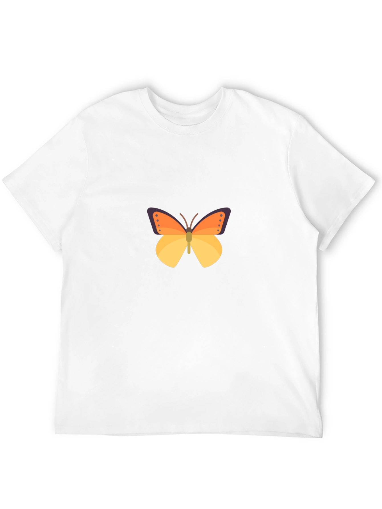Butterfly Graphic Black T-Shirt