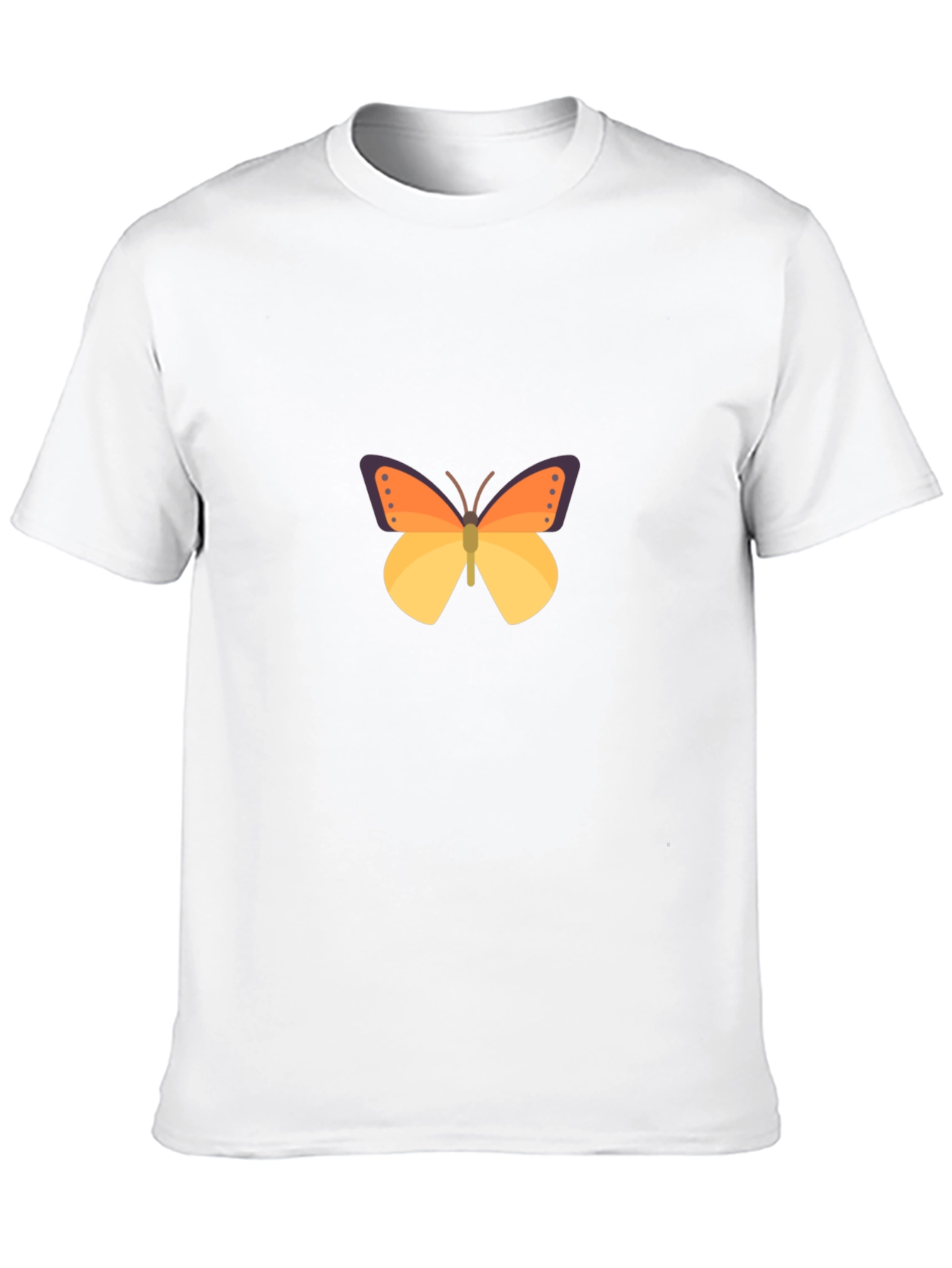 Butterfly Graphic Black T-Shirt