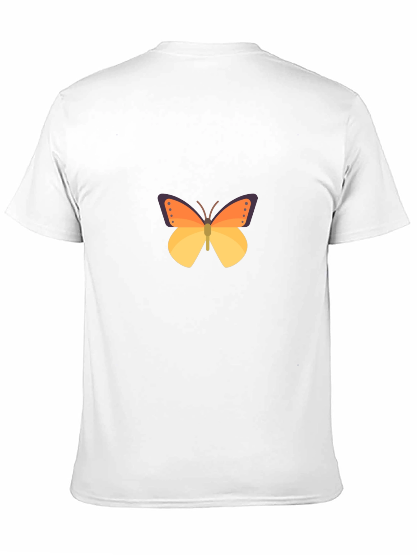 Butterfly Graphic Black T-Shirt