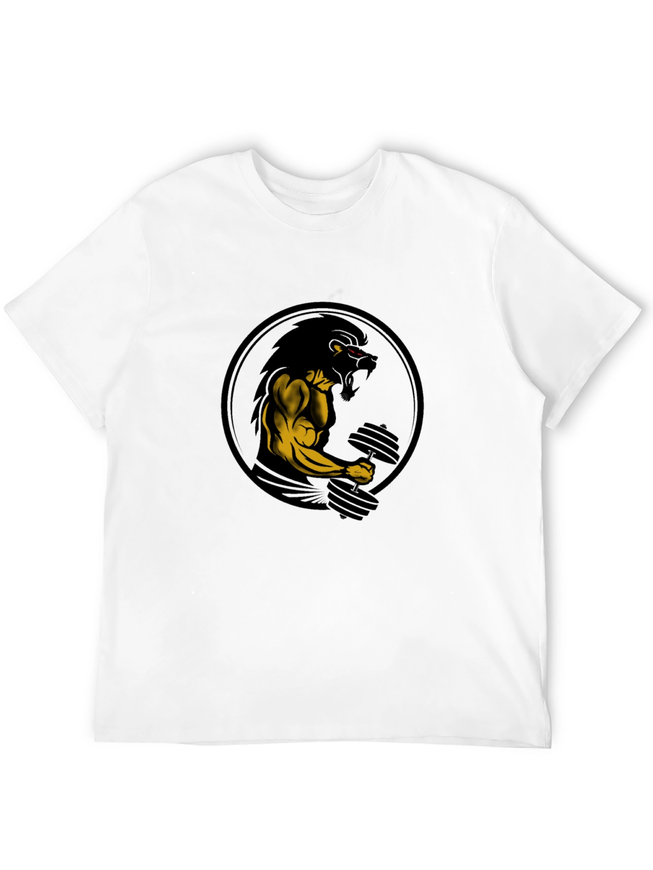 Lion Gym T-Shirt - Beast Mode Apparel