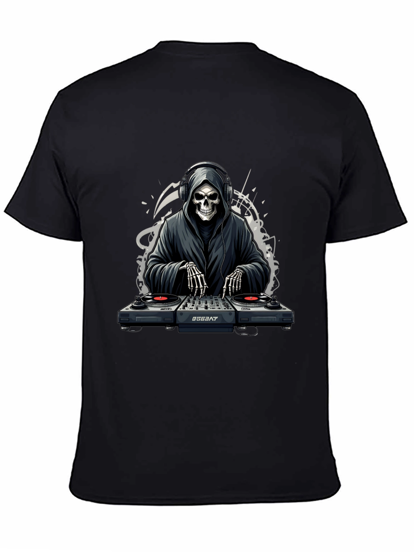 DJ Reaper Graphic Tee - Black