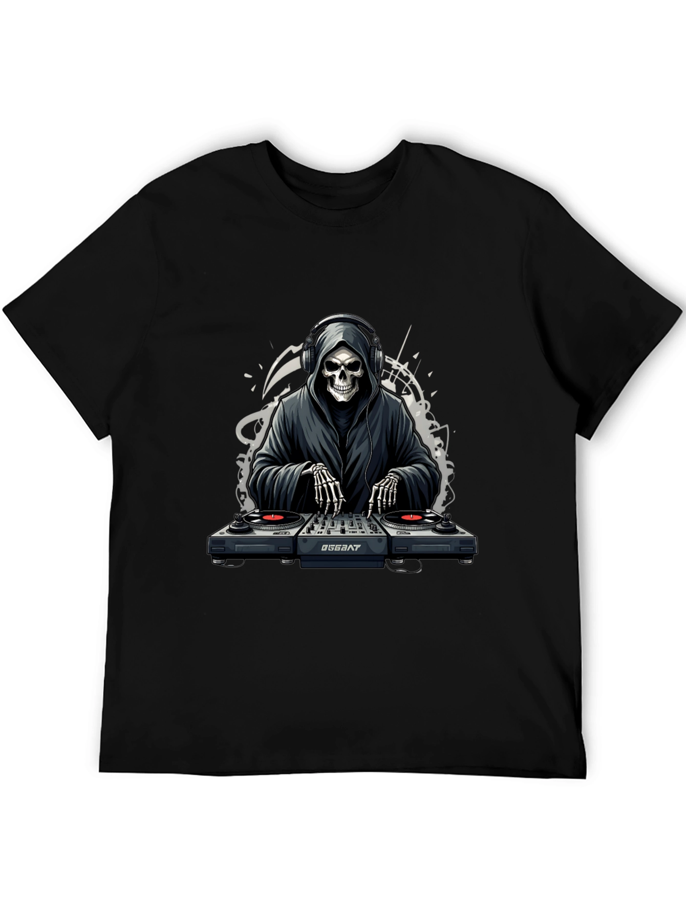 DJ Reaper Graphic Tee - Black