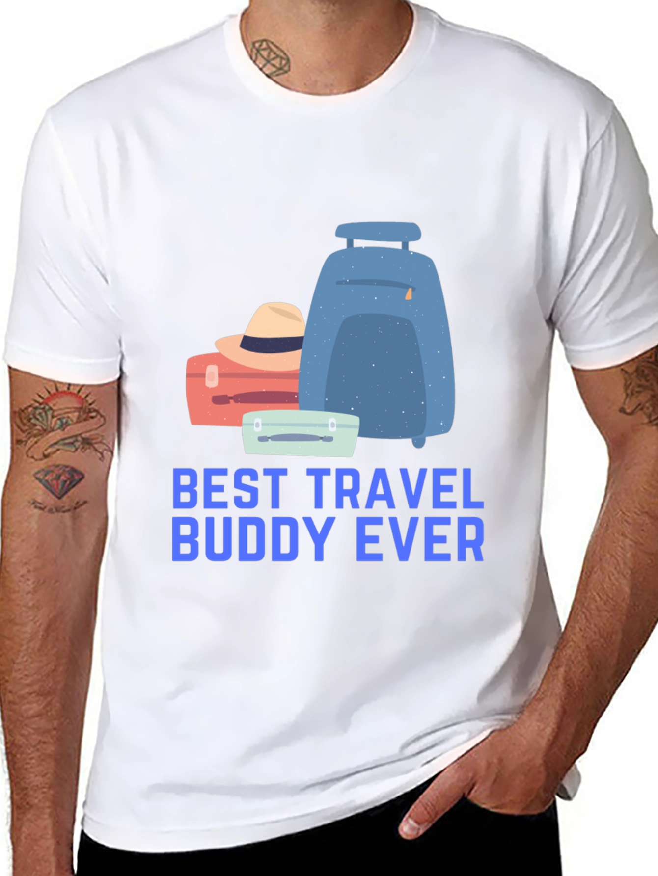 Best Travel Buddy Ever Graphic Tee