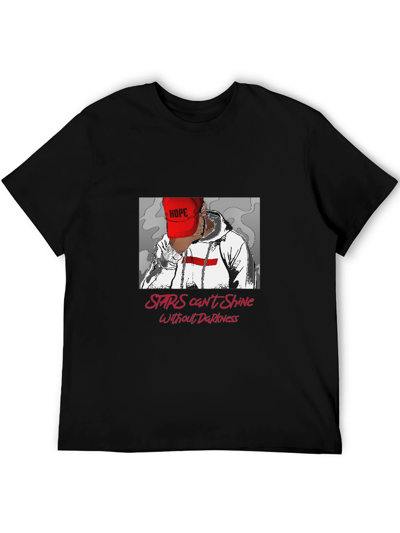 Stars Cant Shine T-Shirt - Unique Graphic Tee