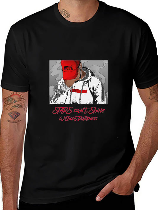 Stars Cant Shine T-Shirt - Unique Graphic Tee