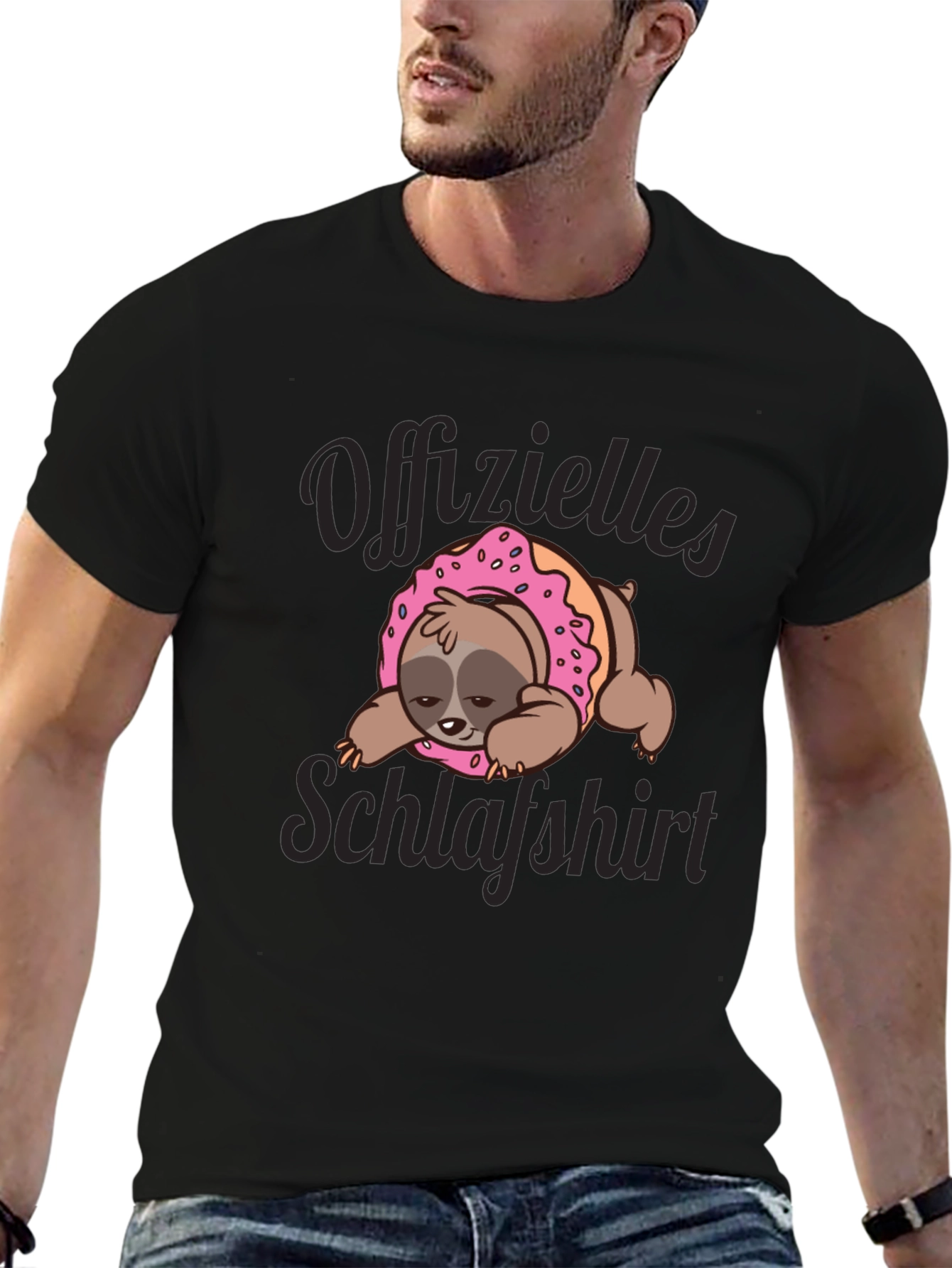 Sloth Donut T-Shirt - Official Sleep Shirt