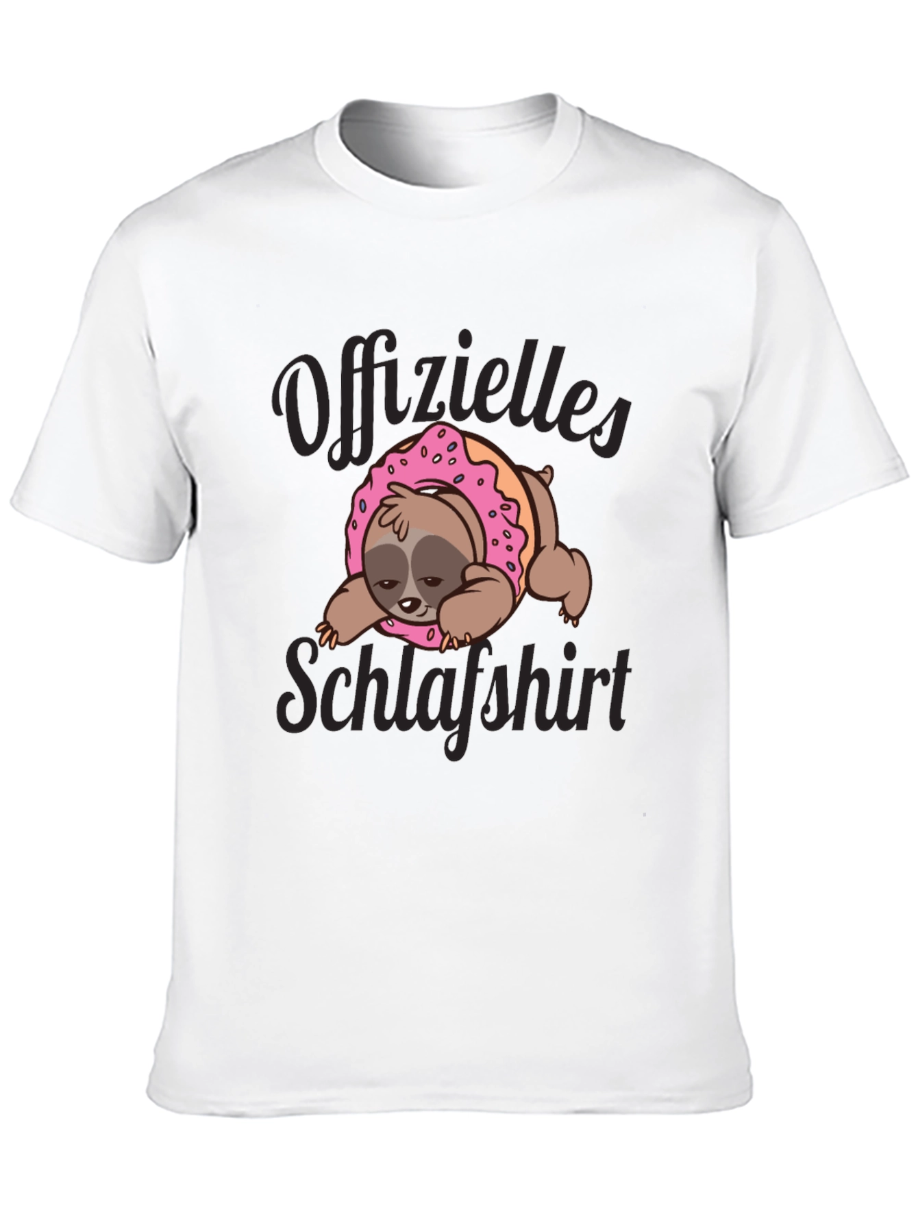 Sloth Donut T-Shirt - Official Sleep Shirt