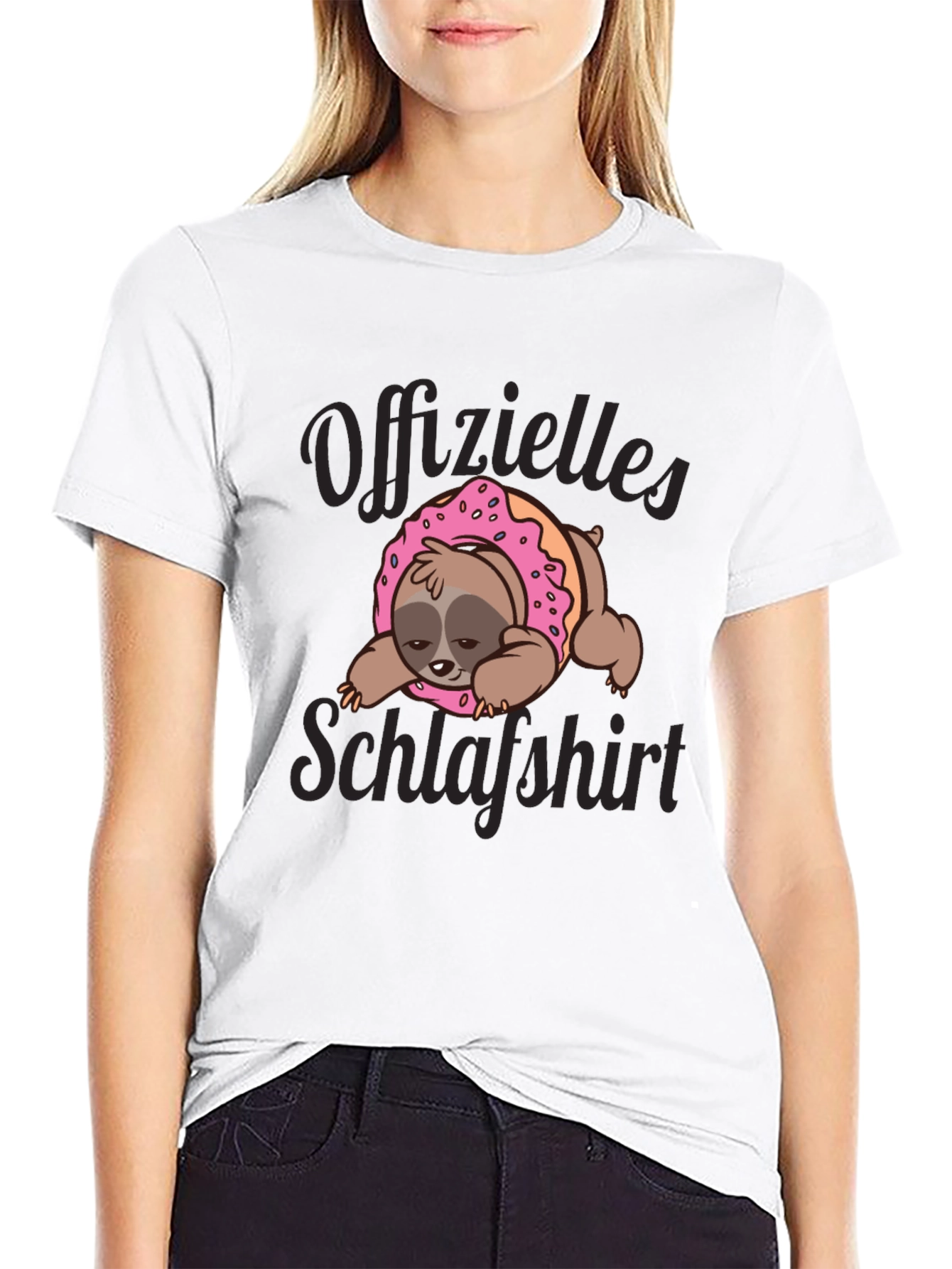 Sloth Donut T-Shirt - Official Sleep Shirt
