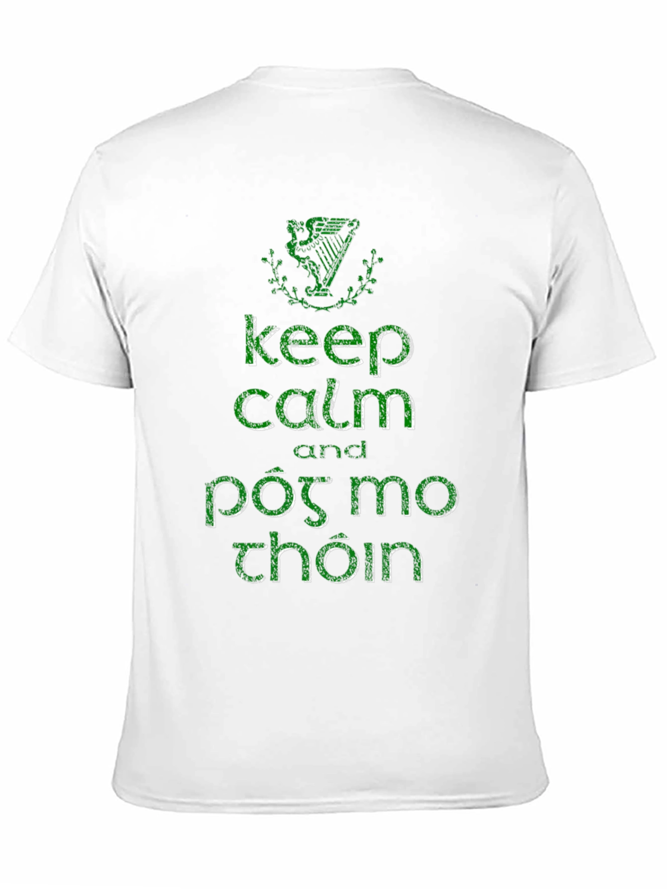 Keep Calm & Póg Mo Thóin Black T-Shirt