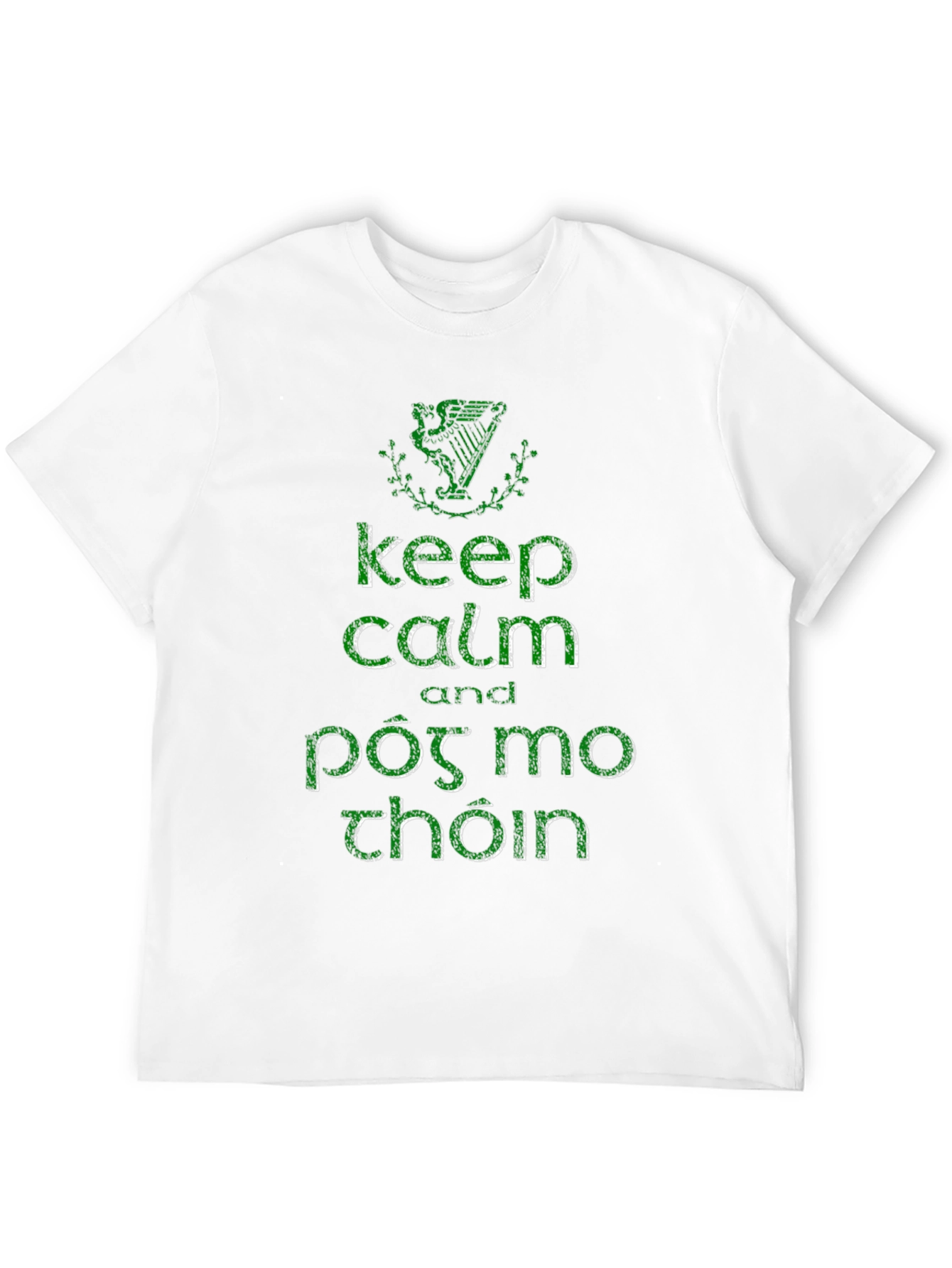 Keep Calm & Póg Mo Thóin Black T-Shirt