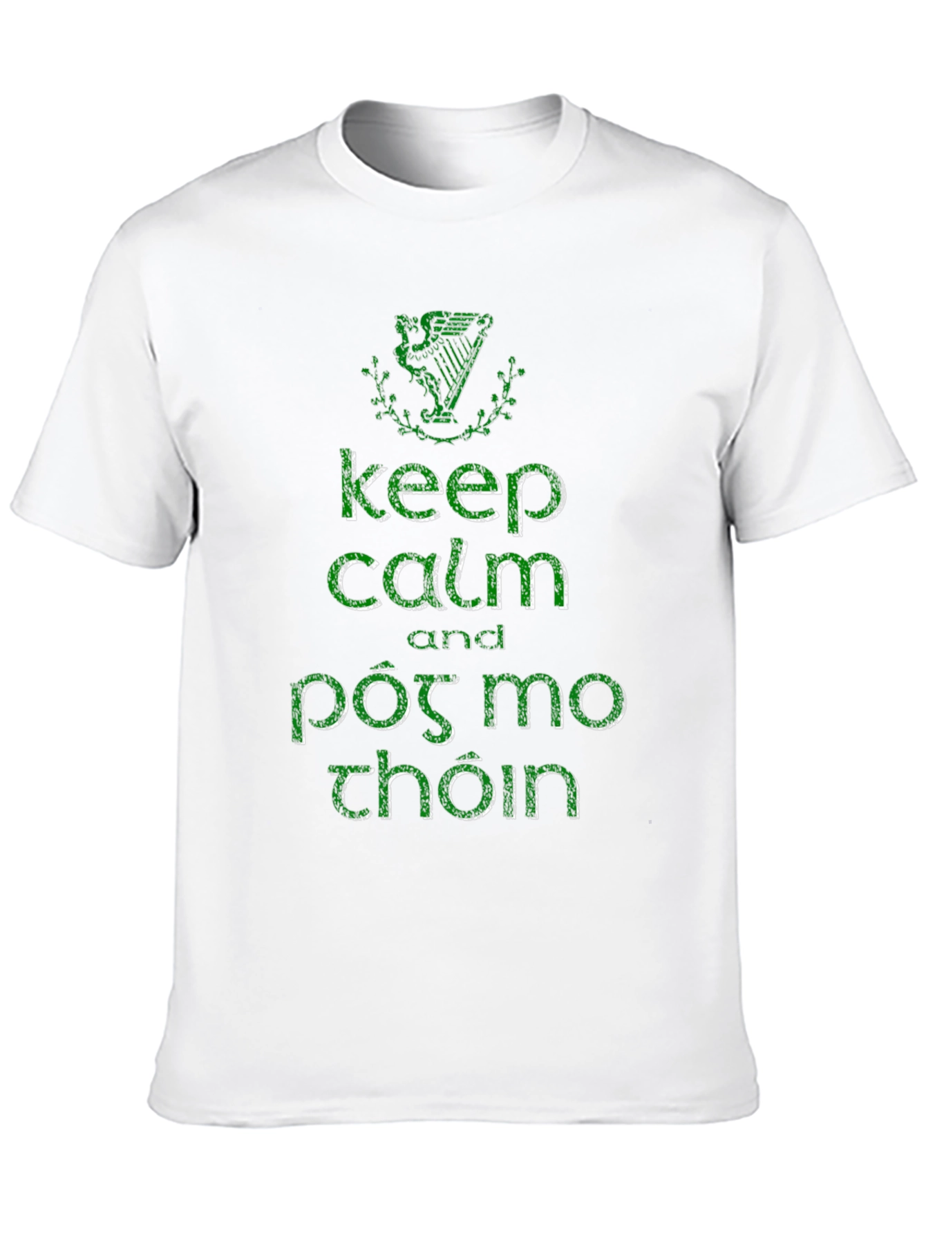 Keep Calm & Póg Mo Thóin Black T-Shirt