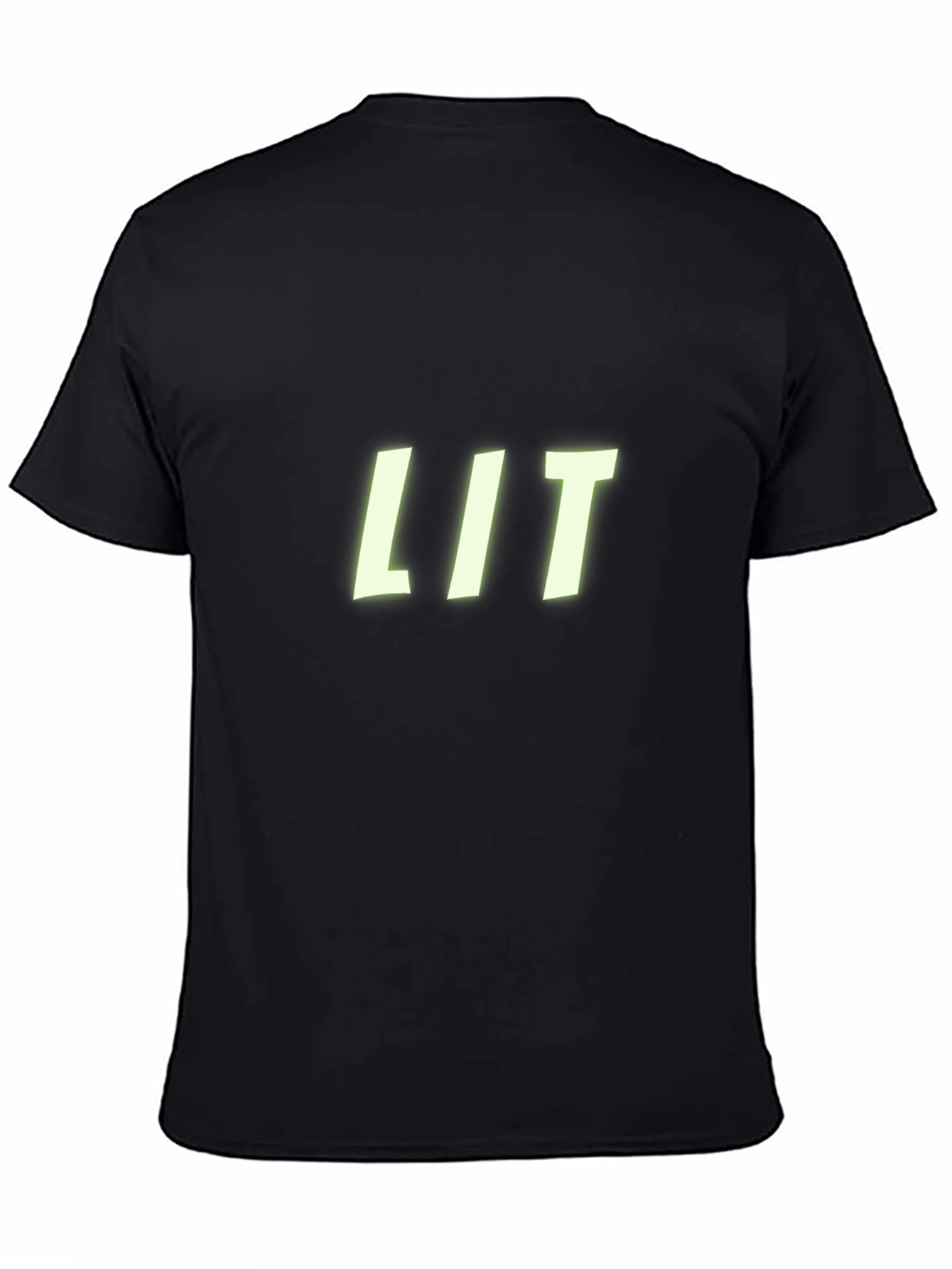 Lit Black Graphic Tee - Trendy Casual Style