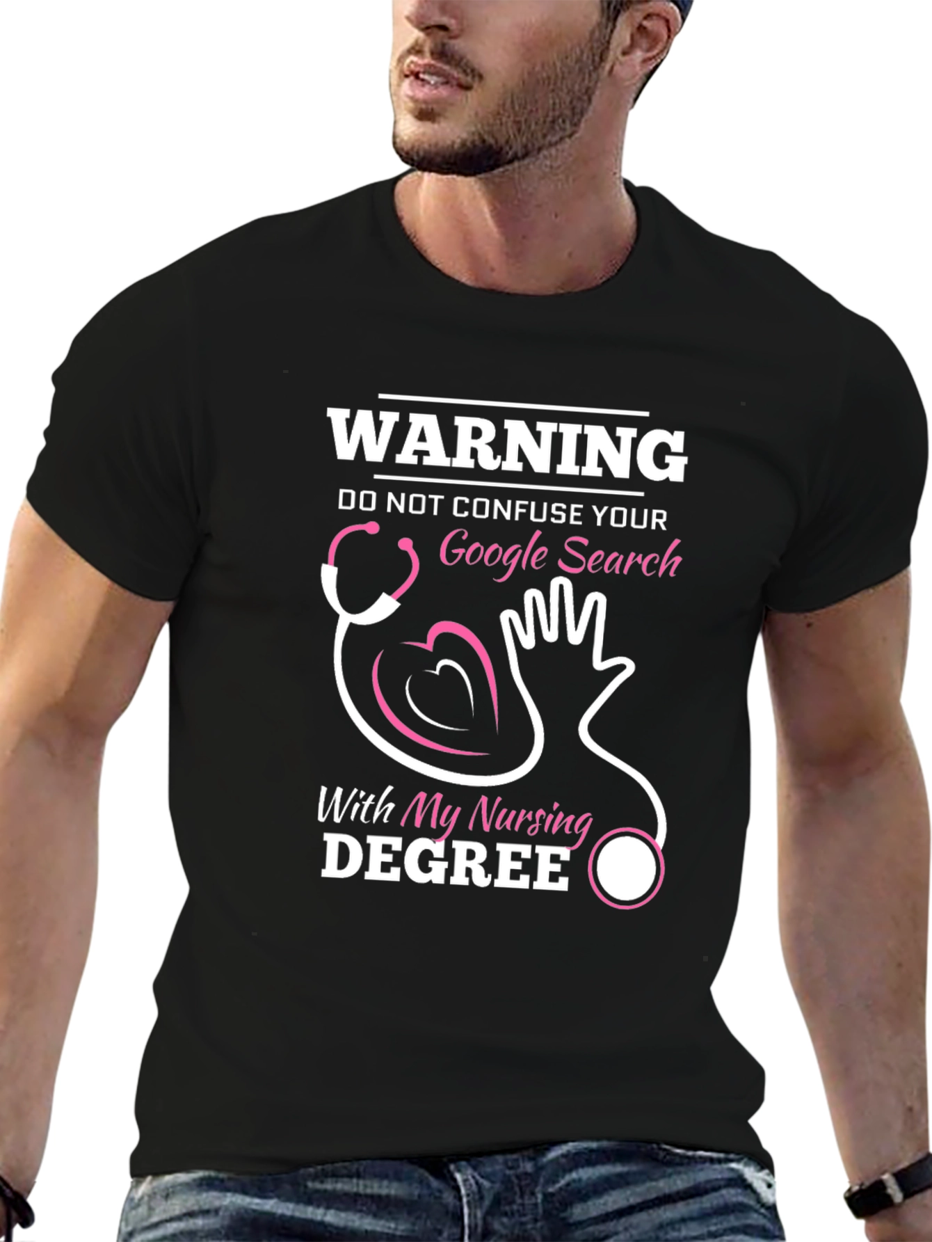 Warning: Nursing Degree T-Shirt