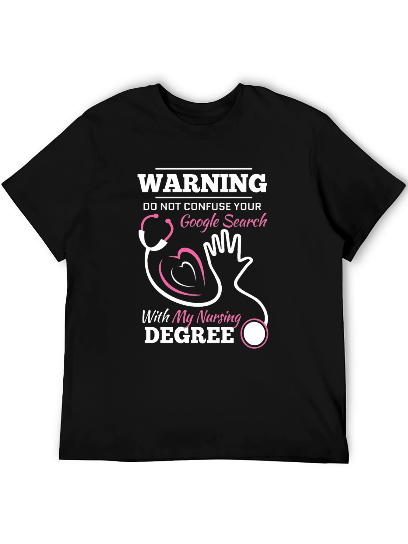 Warning: Nursing Degree T-Shirt