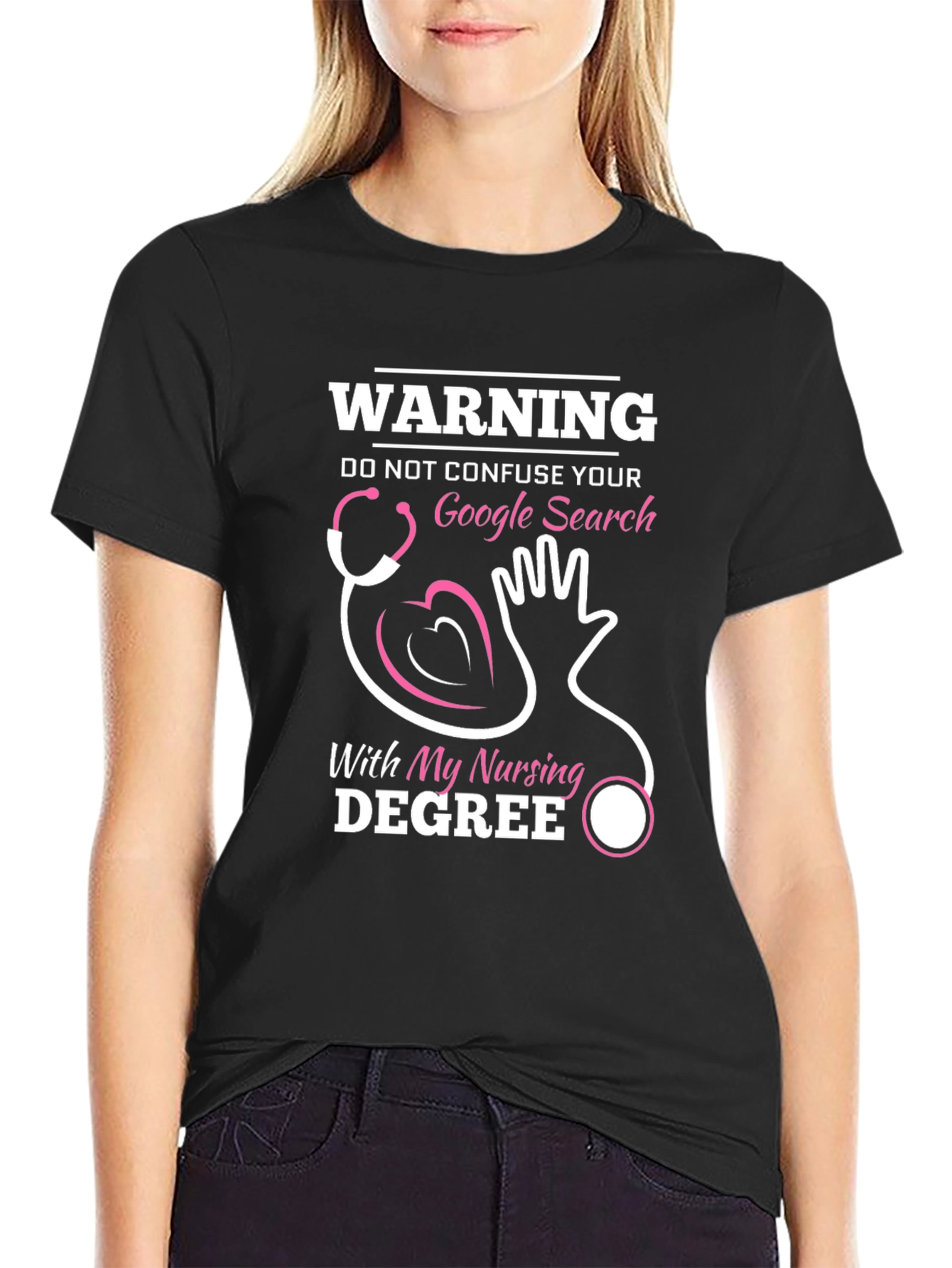 Warning: Nursing Degree T-Shirt
