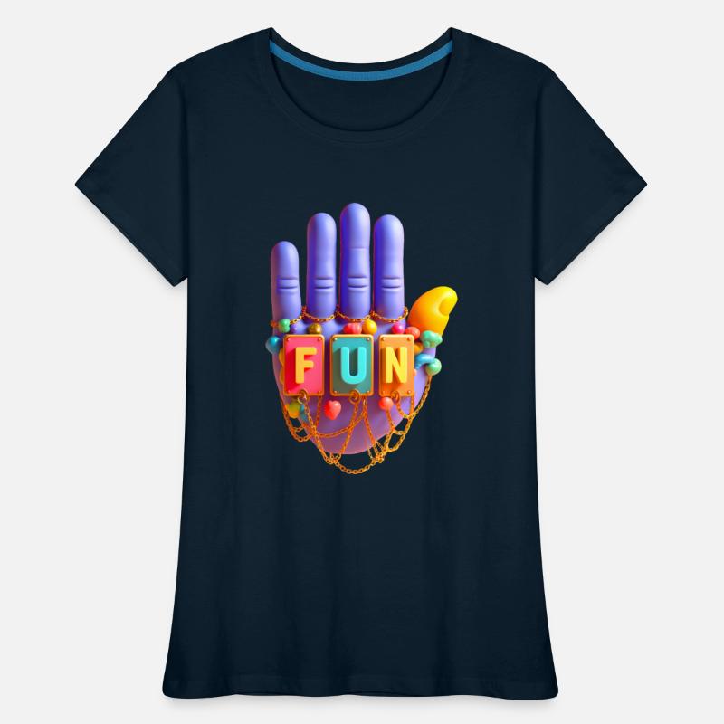 Hand with FUN Plaques