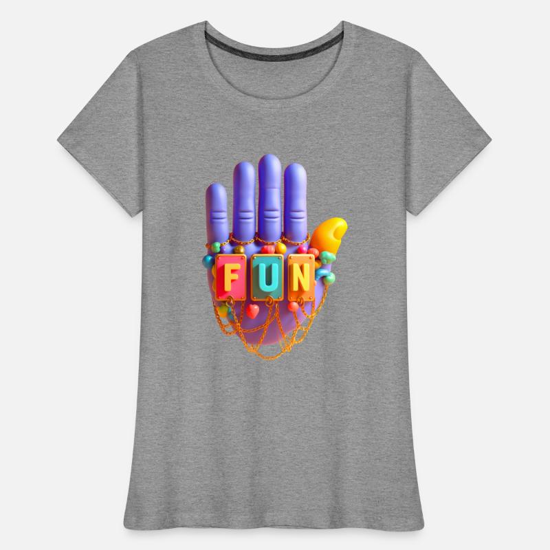 Hand with FUN Plaques
