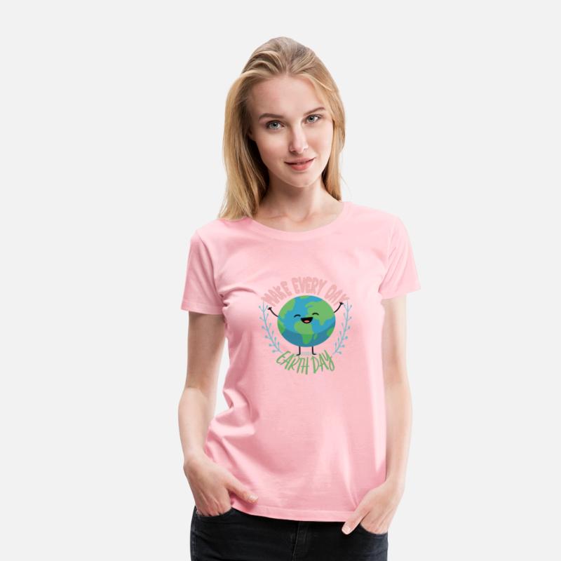 happy earth day cute earth with floral earth day