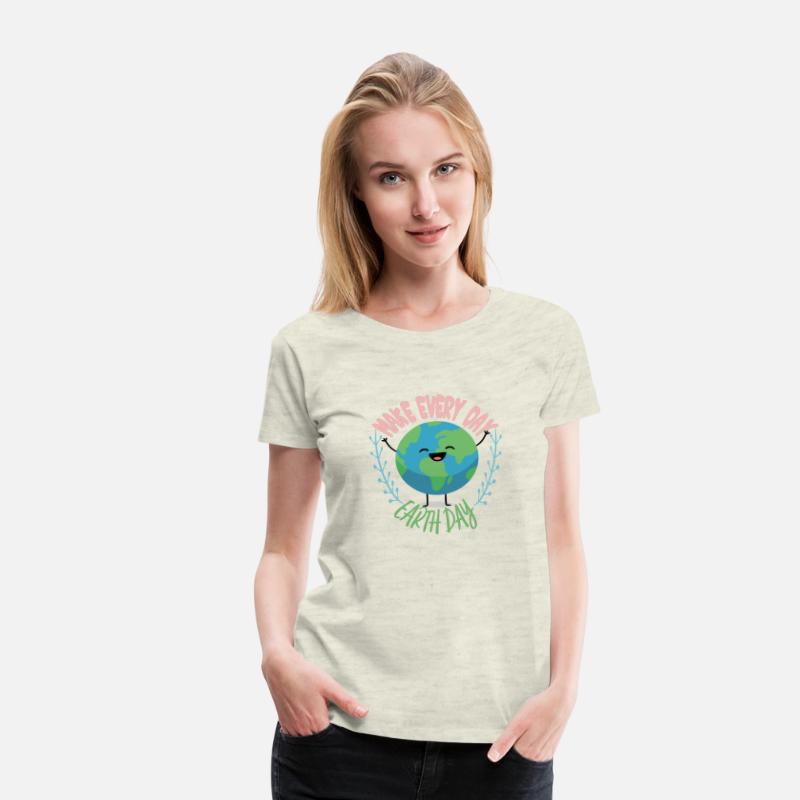 happy earth day cute earth with floral earth day