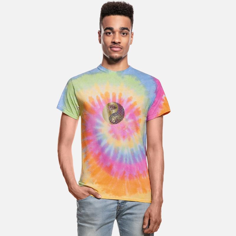 Harmony Of Heart And Mind Yin Yang With Flower Of