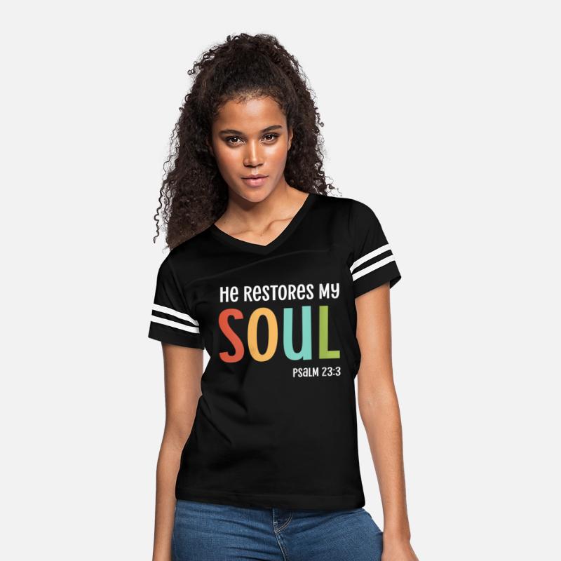 He Restores My Soul Christian Psalm 233 Bible Jesu