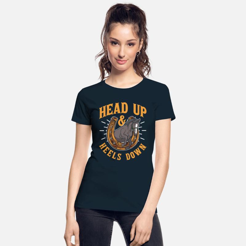 Head Up And Heels Down Lover Riding Horse Rider