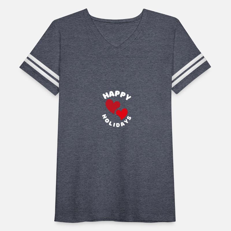 heart happy holidays