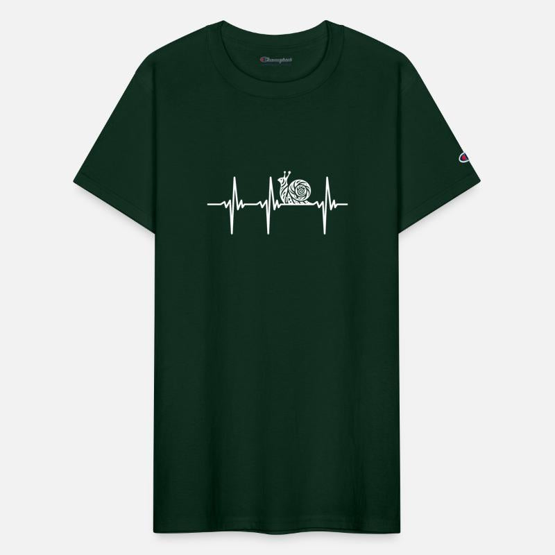 Heartbeat For Tribal Snail Tattoo With House