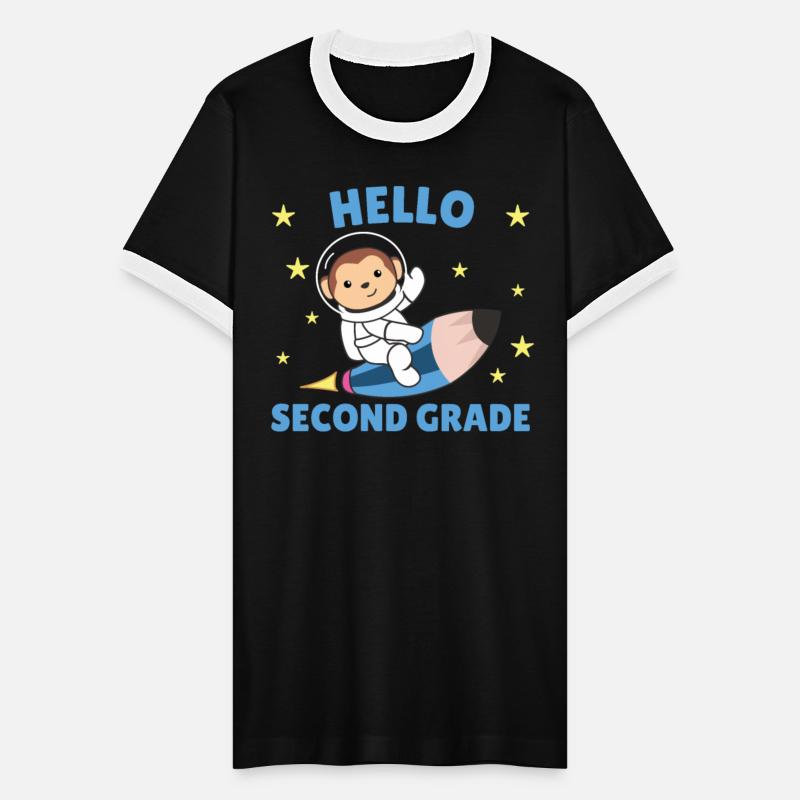 Hello Second Grade Monkey Astronaut Universe