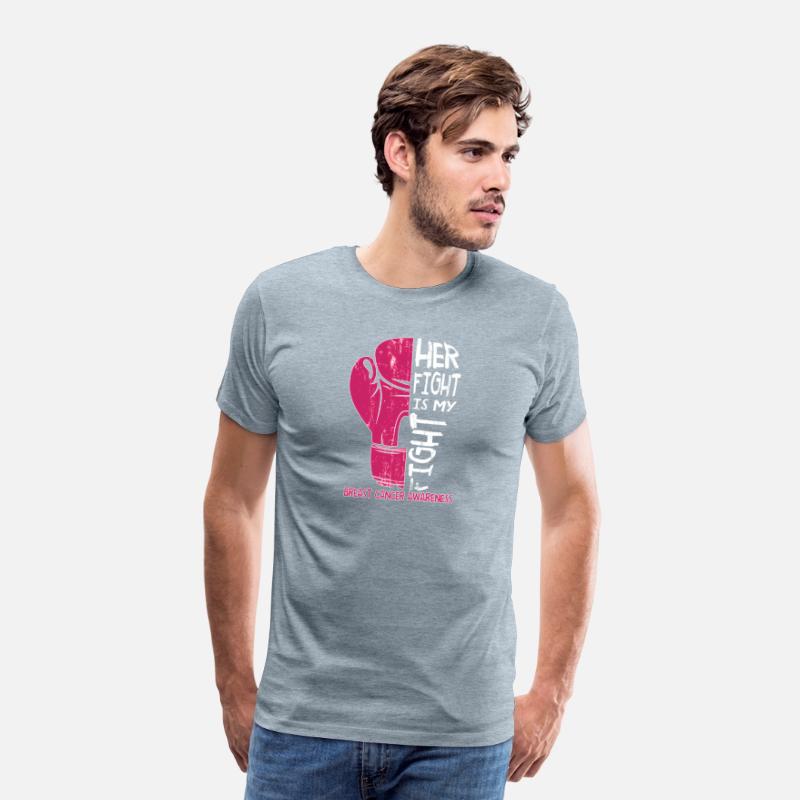 Her Fight Is My Fight Boxing Glove Breast Cancer A